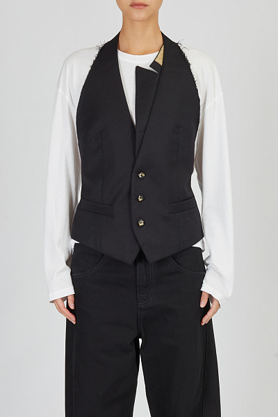 Жилет Marina Yee BLANCHE FW26-0089-999 2