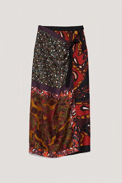Юбка Dries Van Noten SCARFY LONG 4014