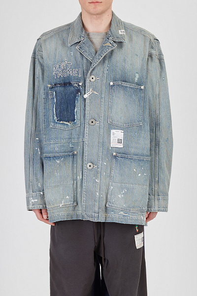 Джинсовая куртка Maison Mihara Yasuhiro J16BL127 2