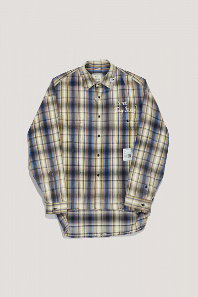 Рубашка Maison Mihara Yasuhiro J16SH181 bei