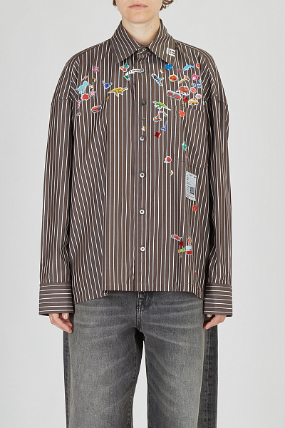 Рубашка Maison Mihara Yasuhiro K17SH471 2