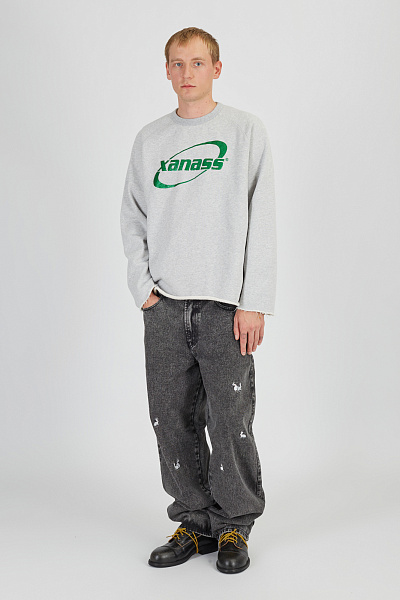 Свитшот CARNE BOLLENTE AW26SW0202_Melange 2