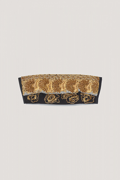 Топ-бандо Dries Van Noten CILIANA EMB 4444 W.W.TOP