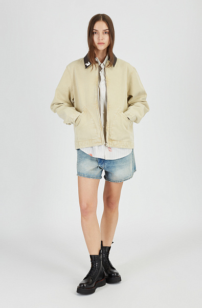 Куртка CARNE BOLLENTE SS26DJK0101 Moto Rabbit Rides Again 2