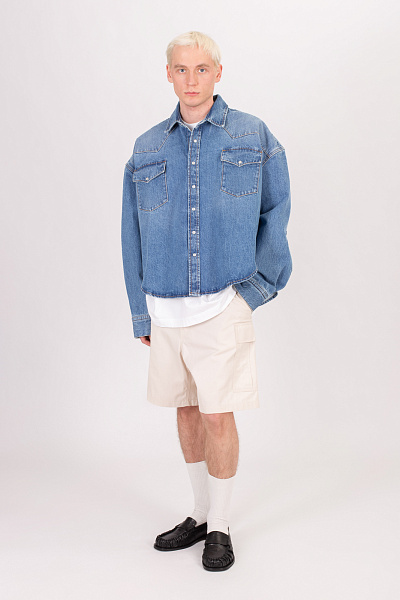 Рубашка джинсовая Vetements ME76DS073N4 2