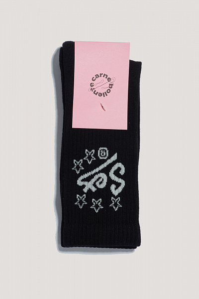 Носки CARNE BOLLENTE AW26SK0204_Black m
