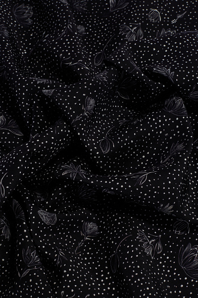 Платок Calmlence SCARF 011 BLKPT 2
