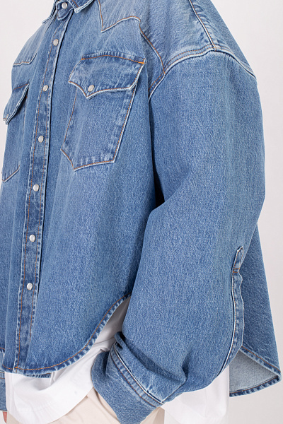 Рубашка джинсовая Vetements ME76DS073N4 2