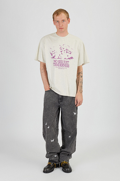 Футболка CARNE BOLLENTE AW26ST0108_Melange 2