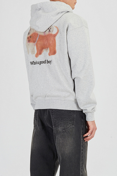 Худи CARNE BOLLENTE AW26ZHC0101_Melange 2