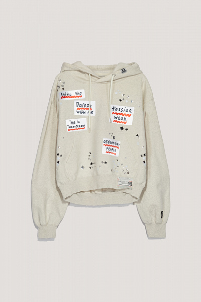 Худи Maison Mihara Yasuhiro B16HD541
